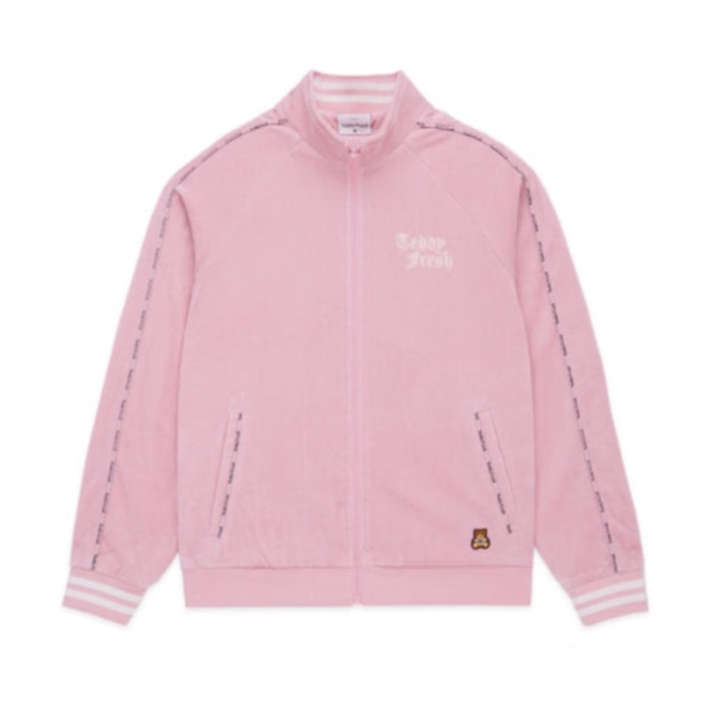 Teddy Fresh Pink Jacket with Soft Stretchy Fabric